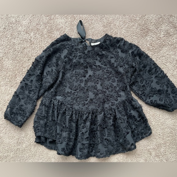 Altar'd State Tops - Alrar’d State Black tie back top. Size small.